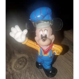 Vintage 1980's Mickey Mouse Train Conductor